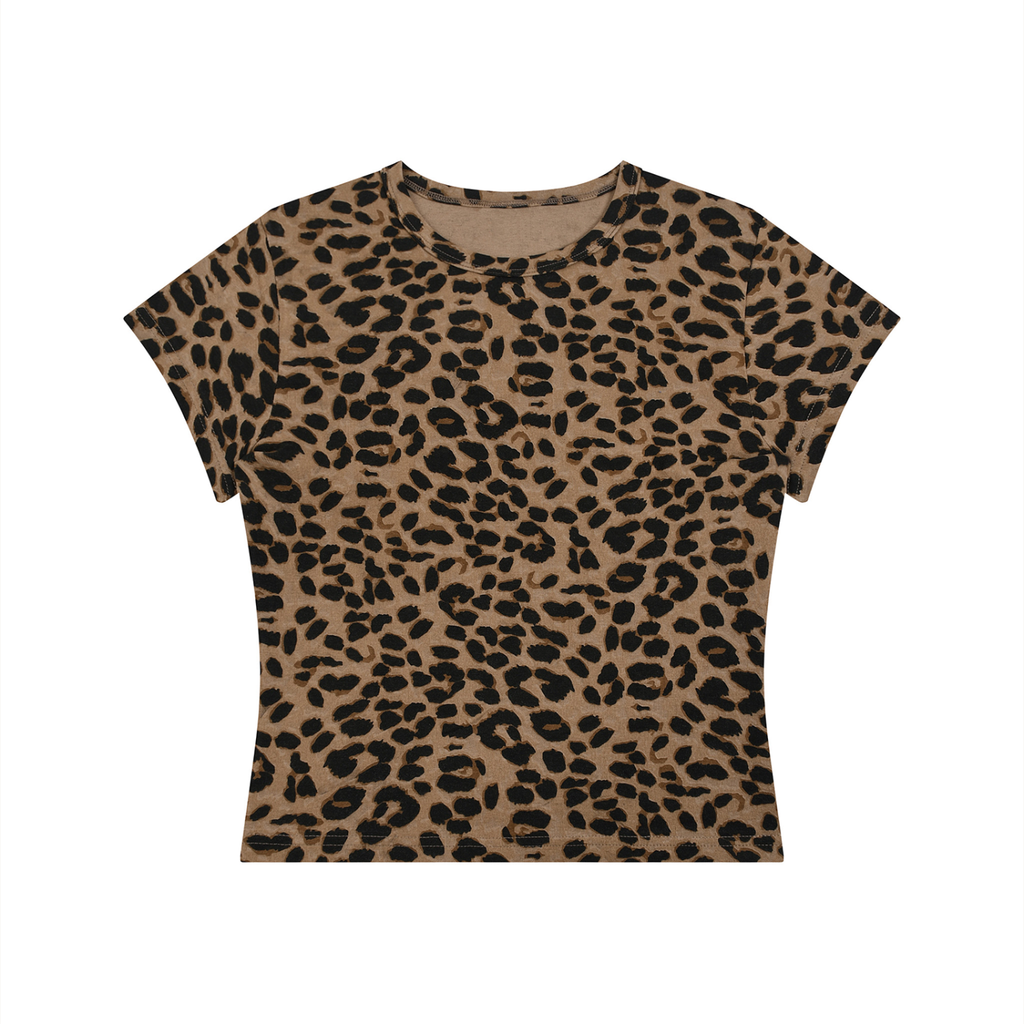 Women’s Leopard Print Crop