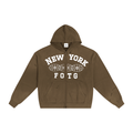 New York Zip Up Hoodie