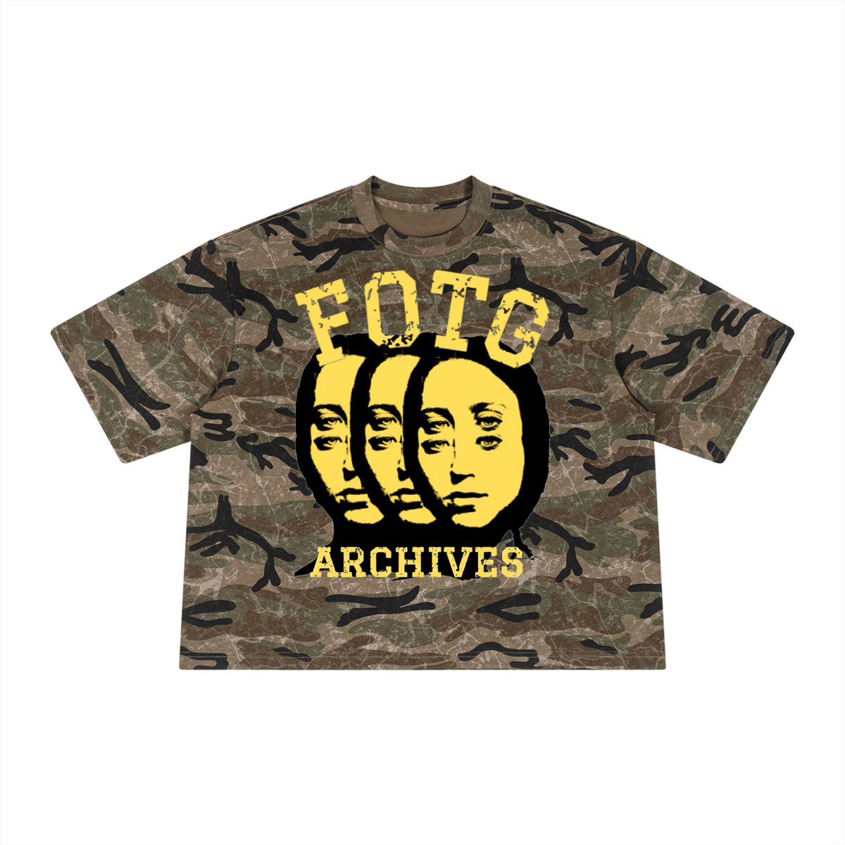 Archive Camo Print T-Shirt